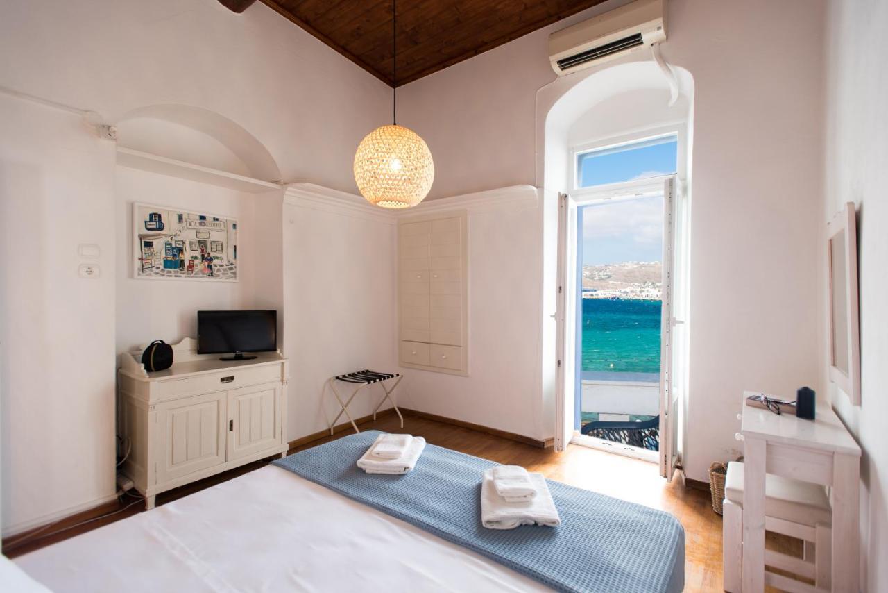 Mykonos Old Harbor Front Suite With Balcony Mykonos Town Exterior photo