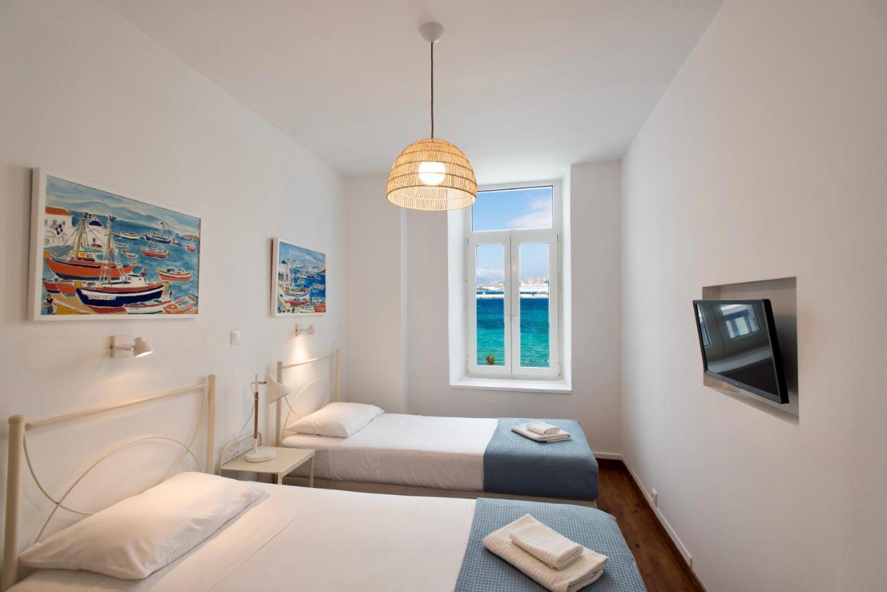 Mykonos Old Harbor Front Suite With Balcony Mykonos Town Exterior photo