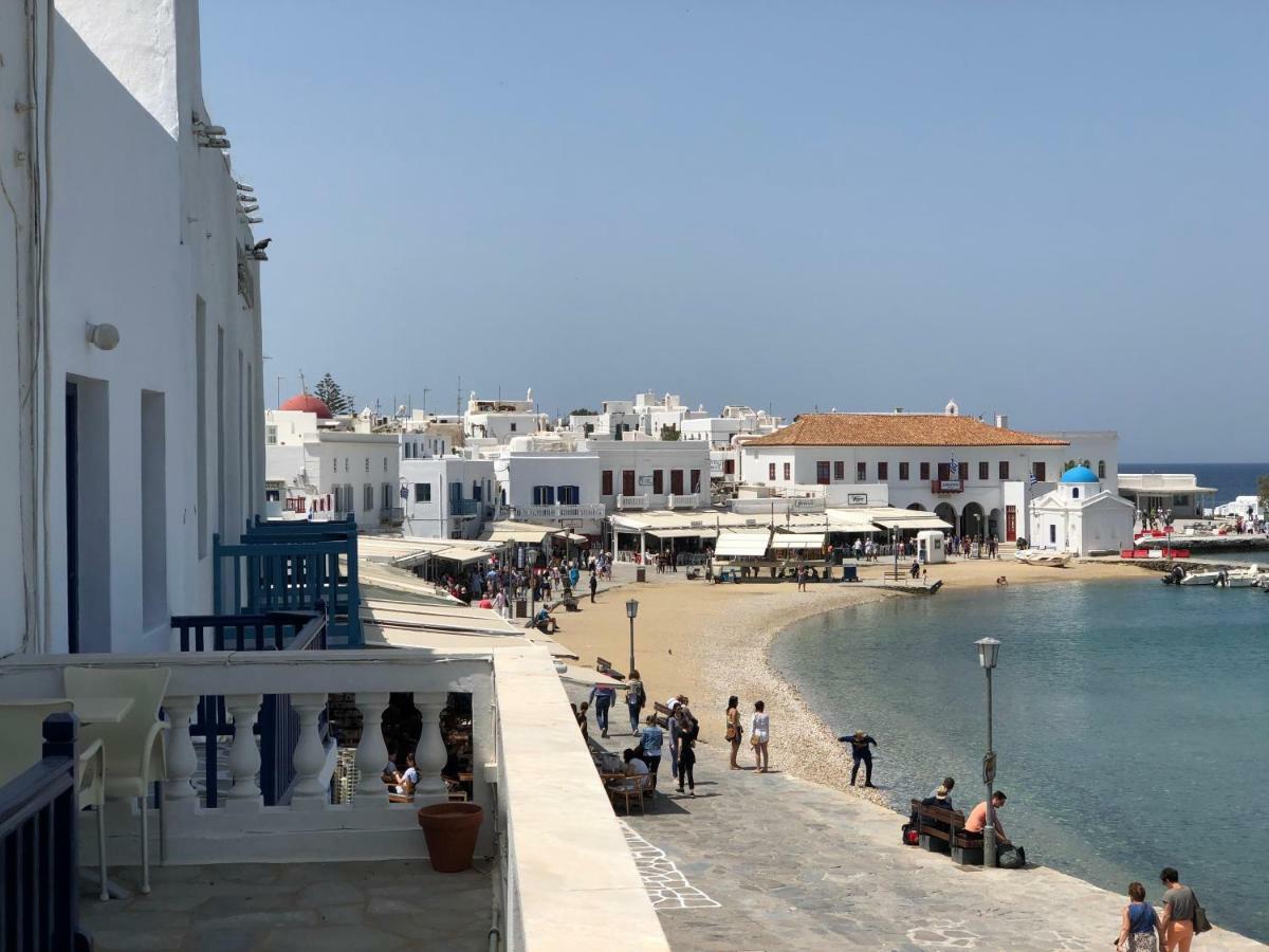 Mykonos Old Harbor Front Suite With Balcony Mykonos Town Exterior photo